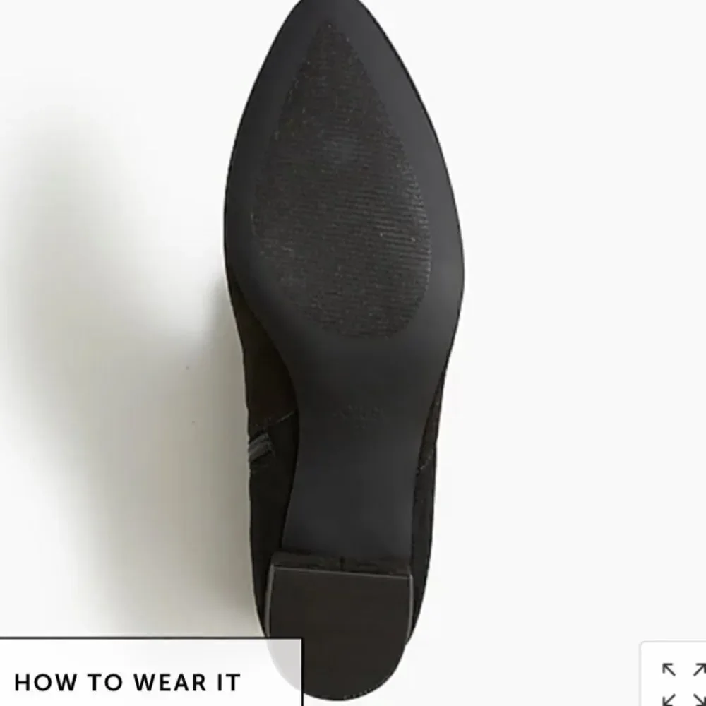 J. Crew Factory Over-the-knee microsuede boots Item AG056*